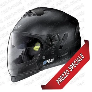 CASCO NOLAN GREX G4.2 N-COM EX N43E AIR NERO OPACO COL.22 Tg. "L" BLACK FLAT