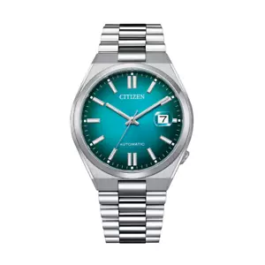 Citizen NJ0151-88X automatische Herrenuhr türkisfarbenes Zifferblatt US * US - Bild 1 von 3