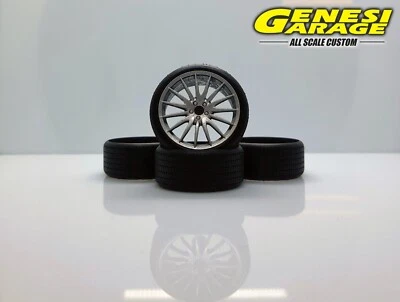 Cerchi 1/24 Custom - TOORA - modellismo auto 1-24 - GREZZI - Immagine 1 di 4