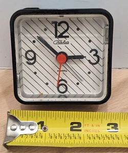 Vintage Quartz Alarm Clock "Slava". Made in Moscow, Russia, USSR. - Picture 1 of 3