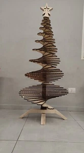 ALBERO DI NATALE IN LEGNO da 120 cm a 180 cm. Novità assoluta - Foto 1 di 14
