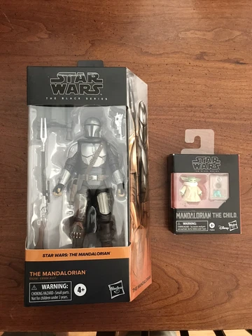 Star Wars Black Series The Mandalorian Din Djarin & The Child Lot Cover