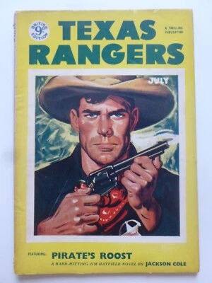 UK Pulp – TEXAS RANGERS (UK) July 1953 – Roaldus Richmond - Image 1 of 4
