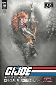 š„ G.I. JOE REAL AMERICAN HERO #255 NATALI SANDERS TRADE DRESS VARIANT 2018 NYCC - Picture 1 of 1