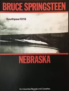 1982 Bruce Springsteen "Nebraska" Album Release Music Industry Promo Reprint Ad - Picture 1 of 1