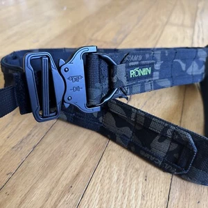 "Cinturón de batalla Ronin Senshi ESTILO táctico Molle 2"" negro L" - Imagen 1 de 1