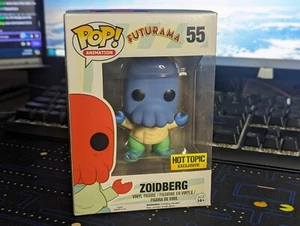 Funko Pop! Animation Futurama: Blau Zoidberg 55 - Heißes Thema exklusiver Schutz - Bild 1 von 12