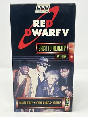 Red Dwarf V Byte One Back to reality VHS Tape Vintage Film, BBC, Sci-fi, TESTED - Image 1 of 4