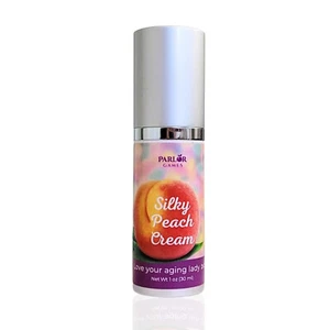 Crema de Melocotón Sedosa 🍑 de Par|lor👩Games Mujer Alivio 1oz - Imagen 1 de 3