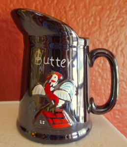 Creamer Pitcher pottery Made in Japan White Rooster mid century - Picture 1 of 5