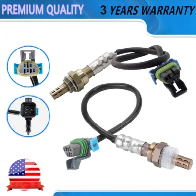 Sensor de oxígeno arriba+abajo 2 piezas para Chevrolet Malibu 2009-2012 y Equinox 2015-17 2,4 L Foto 1 de 4