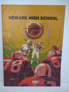 Vtg Oct. 9, 1987 Newark High School (Ohio) Football Program Vs Fremont Cheerlead - Picture 1 of 22