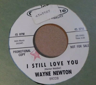 1964 Wayne Newton I Still Love You /  I Want To NM Promo Challenge 45 RPM Record Foto 1 de 2