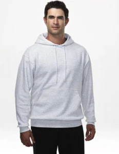 Pullover grande y alto con capucha polar negro, gris, azul marino, char, vino, rojo hasta 10X - Imagen 1 de 5
