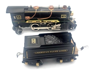 O Gauge anteguerra volantino americano anteguerra 3315 motore e tender restaurato ottimo - Foto 1 di 7