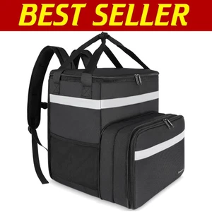 Borsa per Consegna Alimenti Isolata con 4 Tasche in Rete - Ideale per Uber Eats & DoorDash - Foto 1 di 10