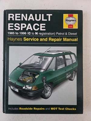 Renault Espace Haynes Manual 1985 to 1996 (C to N reg) Petrol & Diesel Models - Image 1 of 4