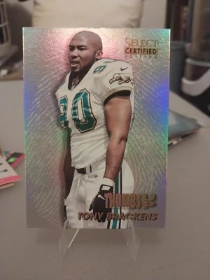 1996 Select Certified Edition Thumbs Up Tony Brackens #16 Rookie RC - Image 1 of 2
