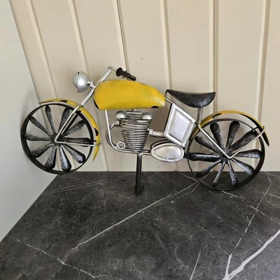 Giratorio de jardín estilo vintage para moto americana decoración de estaca Foto 1 de 4