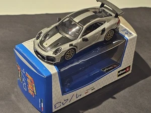 Bburago Porsche 911 GT2 RS, Silver, 1.43 Scale, Like Hotwheels - Picture 1 of 6