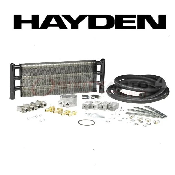 Hayden Engine Oil Cooler for 1993-1997 Honda Civic del Sol - Belts Cooling xx Foto 1 de 4