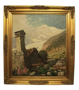 Mario Fumia (1931-2013) Old Fireplace / Oil Painting on Canvas, 1981 /cod. 22044 - Picture 1 of 9