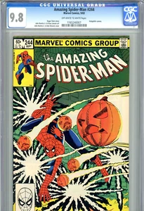 Amazing Spider-Man #244 (1983) Marvel CGC 9.8 OW/White Hobgoblin - Picture 1 of 3