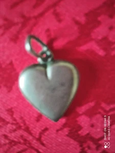 PENDAGLIO O CIONDOLO IN ARGENTO CUORE - MIS. 2,5 CM. - CON L'ATTACCO - Foto 1 di 2