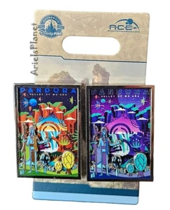 Disney Parks Pandora World Of Avatar 2 Pin Open Edition Poster Style Set - Picture 1 of 1