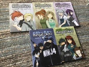Megatokyo - Manga Comic Book - Vol 1-5 - Rare - Picture 1 of 8