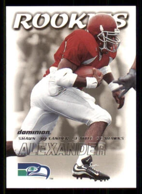 2000 SkyBox Dominion #216 Shaun Alexander RC - Image 1 of 2
