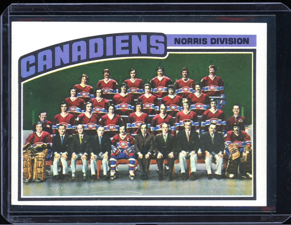 1976 Topps MONTREAL CANADIENS mint unmarked - BEST TEAM ALL TIME - Image 1 of 2