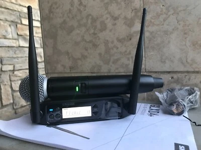 Shure GLXD4+/ GLXD2+ Z3 Digital Wireless Microphone System with SM58 - Image 1 of 4