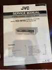 Jvc Kd-W110 Kd-W110a B/C/E/J/Etc Repair Service Manual From The Usa **Original**