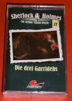 MC KASSETTE - Sherlock Holmes 11 Die drei Garridebs MARITIM NEU & OVP