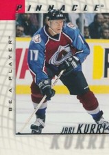 1997-98 Be A Player #7 JARI KURRI - Colorado Avalanche