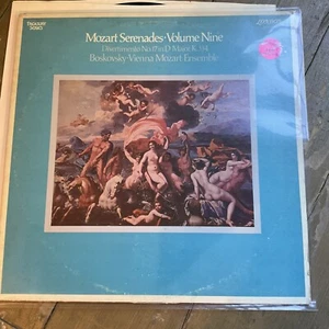MOZART SERENADES/ VOL Nine VIENNA MOZART ENSEMBLE BOSKOVSKY/NM/VG- STEREO - Picture 1 of 5
