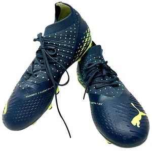PUMA FUTURE Z 2.4 FG/AG Soccer Cleats Kids Size 2.5C Green Navy 107010-01 New - Picture 1 of 8