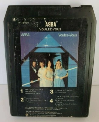 ABBA - Voulez-Vous - 8 TRACK ATLANTIC TP 16000 - 1979 - Pop Rock Disco TESTED - Image 1 of 4