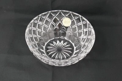 Lenox Lead Crystal Diamond 5" Candy Nut Dish Bowl Czech Republic - Image 1 of 4