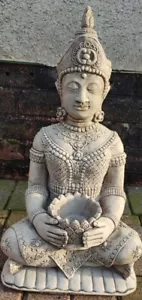 Latex And Fibreglass Lotus Buddha Mould - Picture 1 of 6