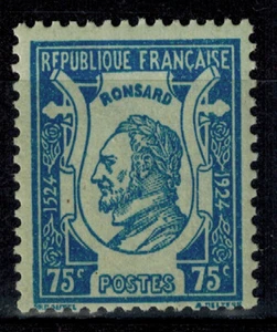 Estampillas de Francia Pierre de Ronsard n.º 209 Nuevo ** MNH - Imagen 1 de 1