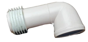 Armitage Shanks Panekta 90 grados conector panorámico Chablis (Pergammon / Blanco suave - Imagen 1 de 1