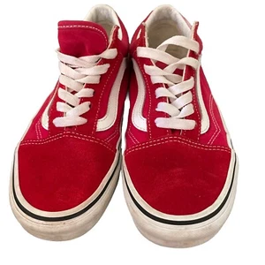 Vans Women’s 7.5 Men’s Size 6 Red  - Picture 1 of 5