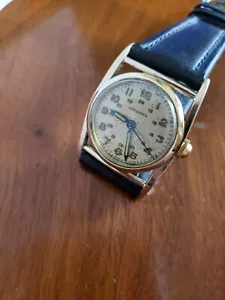 LONGINES WIRE LUG GOLD FILLED CASE WELL SERVICED 1946 - Picture 1 of 10