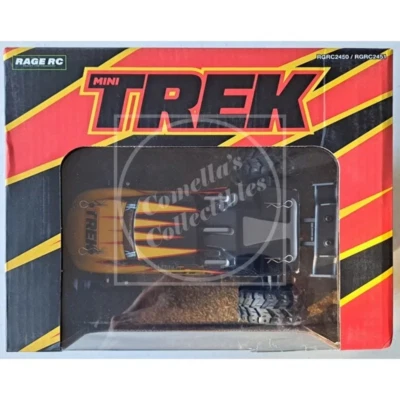 Rage RC Mini Trek 4WD 1/24 RTR Truggy LiPo Yellow RGRC2450 - Image 1 of 4
