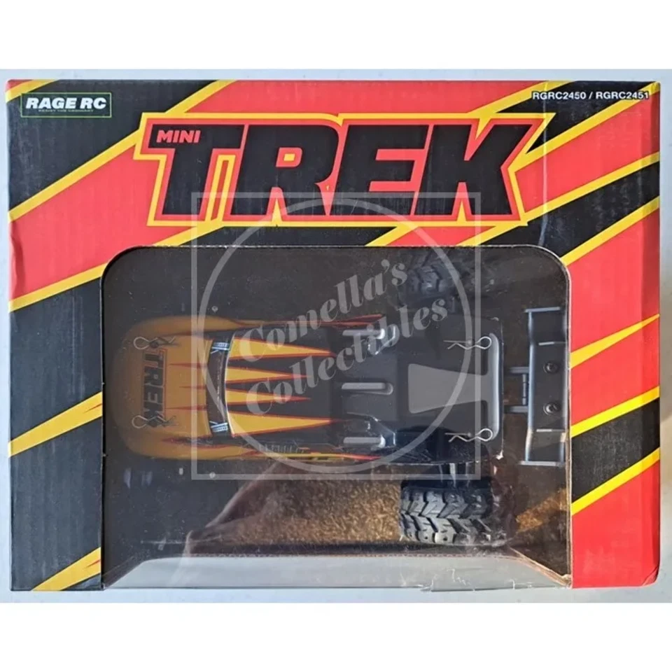 Rage R/C C2450 1 24 Yellow Mini Trek 4WD RTR Truggy
