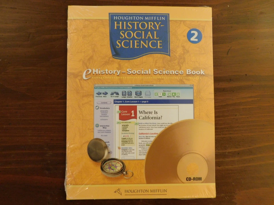 Houghton Mifflin eHistory Social Science, Grade 2; Brand New CD - Image 1 of 1