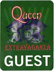 Queen 2012 Extravaganza concert tour Guest Backstage Pass
