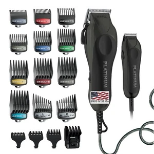 Wahl USA Pro Series Platinum Corded Clipper & Corded Trimmer for Home Haircuttin - Picture 1 of 9